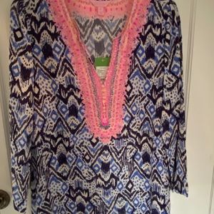 Lilly Pulitzer Renata Dinner Tunic